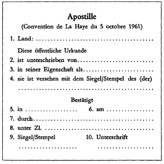 Apostille beglaubigte Übersetzungen - Einfach Russisch Übersetzungen